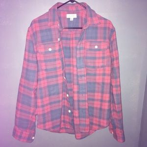 Pink/ Blue Free Assembly button down